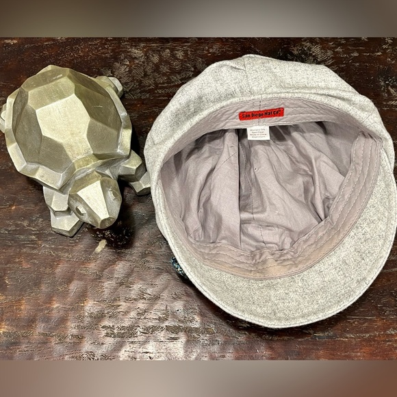 SAN DIEGO HAT CO. DRIVING/CABBY/NEWSBOY WOOL BLEND HAT/CAP - Picture 5 of 11